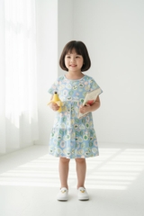 Váy cotton trẻ em - V02 2/10-TS06