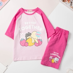 H523 Bộ BG ngắn tay phối 10/16