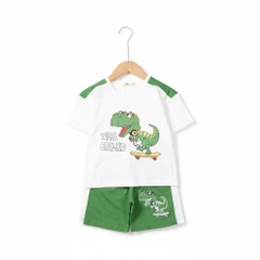 Bộ cotton trẻ em - bé trai B003 2/10