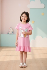 Váy cotton trẻ em - V02 2/10-TS06