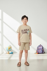 Bộ cotton trẻ em - bé trai B001 8/14-TS09