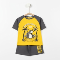 Bộ cotton trẻ em - bé trai B003 2/10-TS12