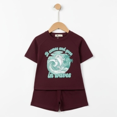 Bộ cotton trẻ em - bé trai B006 2/10 NA31