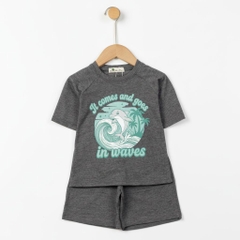 Bộ cotton trẻ em - bé trai B006 2/10 NA31