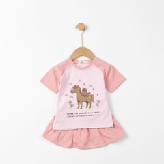 Bộ cotton trẻ em - bé gái G005 2/10-TS29