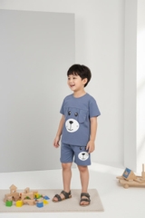 Bộ cotton trẻ em - bé trai B006 2/10