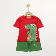 Bộ cotton trẻ em - bé trai B006 2/10