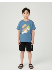 Bộ cotton trẻ em - bé trai B001 10/16-TS43