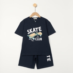 Bộ cotton trẻ em - bé trai B001 10/16-TS43