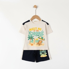 Bộ cotton trẻ em - bé trai B006 2/10-TS18