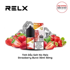 Relx Strawberry Burst ( Dâu Tây ) Salt 30ml – Chính Hãng
