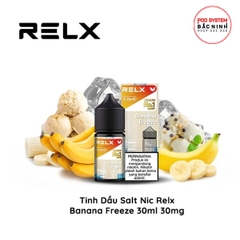 Relx Banana Freeze ( Kem Chuối) Salt 30ml – Chính Hãng