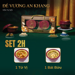 SET 2K - ĐẾ VƯƠNG AN KHANG - 2 Chén Yến Tự Sôi