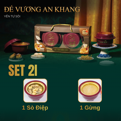 SET 2K - ĐẾ VƯƠNG AN KHANG - 2 Chén Yến Tự Sôi