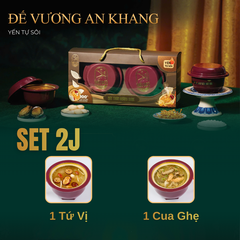 SET 2K - ĐẾ VƯƠNG AN KHANG - 2 Chén Yến Tự Sôi