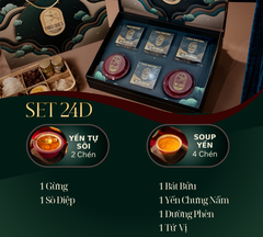 KIM YẾN TỰ TÂM -  Hộp Cao Cấp Soup Yến ăn liền 140ml & Yến Tự Sôi 140ml