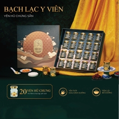 SET BÁCH LẠC Y VIÊN - Hộp Cao Cấp 20 Hũ Yến Chưng Sẵn 70ml