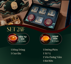 KIM YẾN TỰ TÂM -  Hộp Cao Cấp Soup Yến ăn liền 140ml & Yến Tự Sôi 140ml