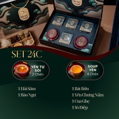 KIM YẾN TỰ TÂM -  Hộp Cao Cấp Soup Yến ăn liền 140ml & Yến Tự Sôi 140ml