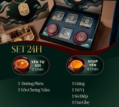 KIM YẾN TỰ TÂM -  Hộp Cao Cấp Soup Yến ăn liền 140ml & Yến Tự Sôi 140ml