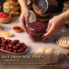 KIM YẾN TỰ TÂM -  Hộp Cao Cấp Soup Yến ăn liền 140ml & Yến Tự Sôi 140ml