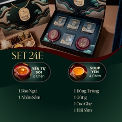 KIM YẾN TỰ TÂM -  Hộp Cao Cấp Soup Yến ăn liền 140ml & Yến Tự Sôi 140ml