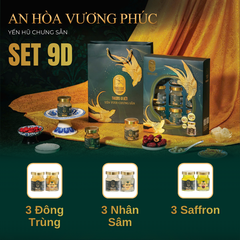 SET AN HÒA VƯƠNG PHÚC - 9 Hũ Yến Chưng Sẵn