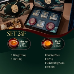KIM YẾN TỰ TÂM -  Hộp Cao Cấp Soup Yến ăn liền 140ml & Yến Tự Sôi 140ml