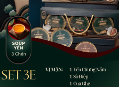 XUÂN Ý CÁT TƯỜNG -  Hộp 3 Chén Soup Yến Ăn Liền 140ml