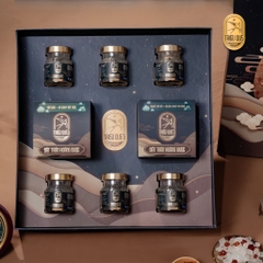 SET LỘC TẤN VINH HOA (Hộp 2 Chén Soup Yến, 6 Hũ Yến)