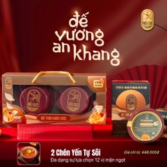 SET ĐẾ VƯƠNG AN KHANG (Set 2 Chén Yến Tự Sôi)