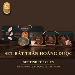 SET XUÂN Ý CÁT TƯỜNG - Hộp 3 Chén Soup Yến Ăn Liền