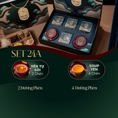 KIM YẾN TỰ TÂM -  Hộp Cao Cấp Soup Yến ăn liền 140ml & Yến Tự Sôi 140ml