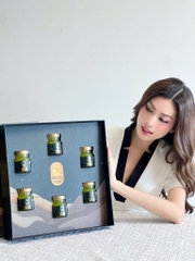 LỤC ĐÌNH VƯƠNG GIA -  Hộp Cao Cấp 6 Hũ Yến Chưng Sẵn 70ml