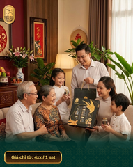 AN HÒA VƯƠNG PHÚC - Hộp 9 Hũ Yến Chưng Sẵn
