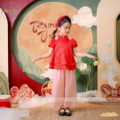 Sét đồ bộ bé gái ĐÀI CÁT A0251