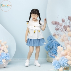 Chân váy Jean 3 tầng BG Q06
