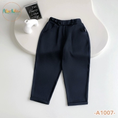 Quần dài bé trai baggy 2 cúc A1007