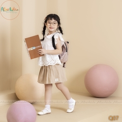 Áo sơ mi ren trắng A08