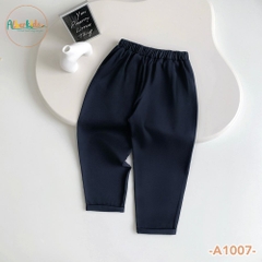 Quần dài bé trai baggy 2 cúc A1007