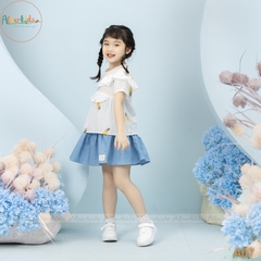 Chân váy Jean 3 tầng BG Q06