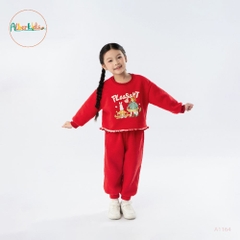 Sét bộ nỉ đỏ BG in hình A1164