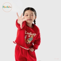 Sét bộ nỉ đỏ BG in hình A1164