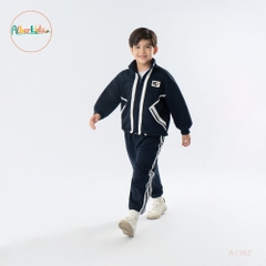 Sét bộ nỉ BT xanh than A1162