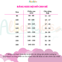 Chân váy bò in họa tiết bé gái A0736