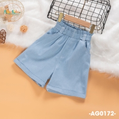 Quần đùi denim bé gái AG0172