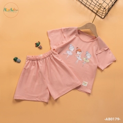 Sét đồ bé gái Alberkids mặc nhà AG0179