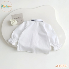 Áo sơ mi BG trắng dài tay A1052