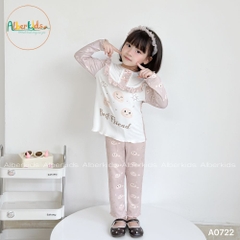 Bộ đồ bé gái dài tay BEST FRIEND A0722