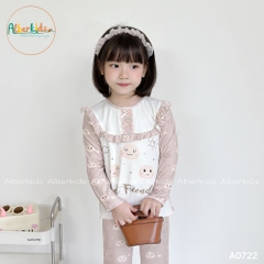 Bộ đồ bé gái dài tay BEST FRIEND A0722